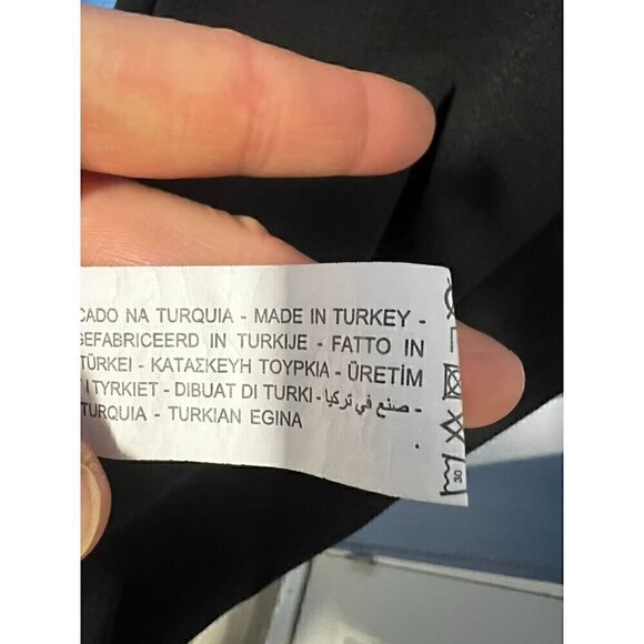 ZARA Black Sleeveless Bodycon Mini Dress With Square Neckline & Wide Straps, SM - Picture 5 of 6